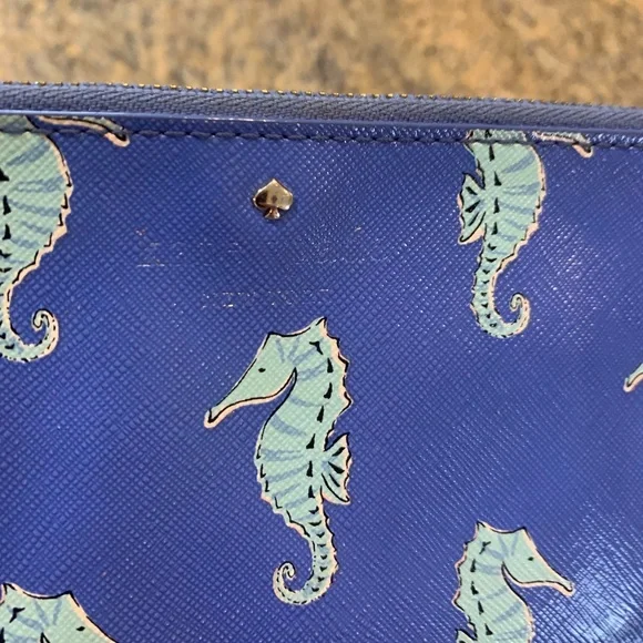 Kate Spade Seahorse Leather Wristlet - Picture 4 of 11